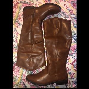 Rampage brown riding boots